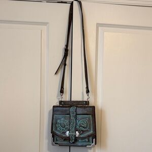 Patricia Nash Floral Embossed Shoulder Bag